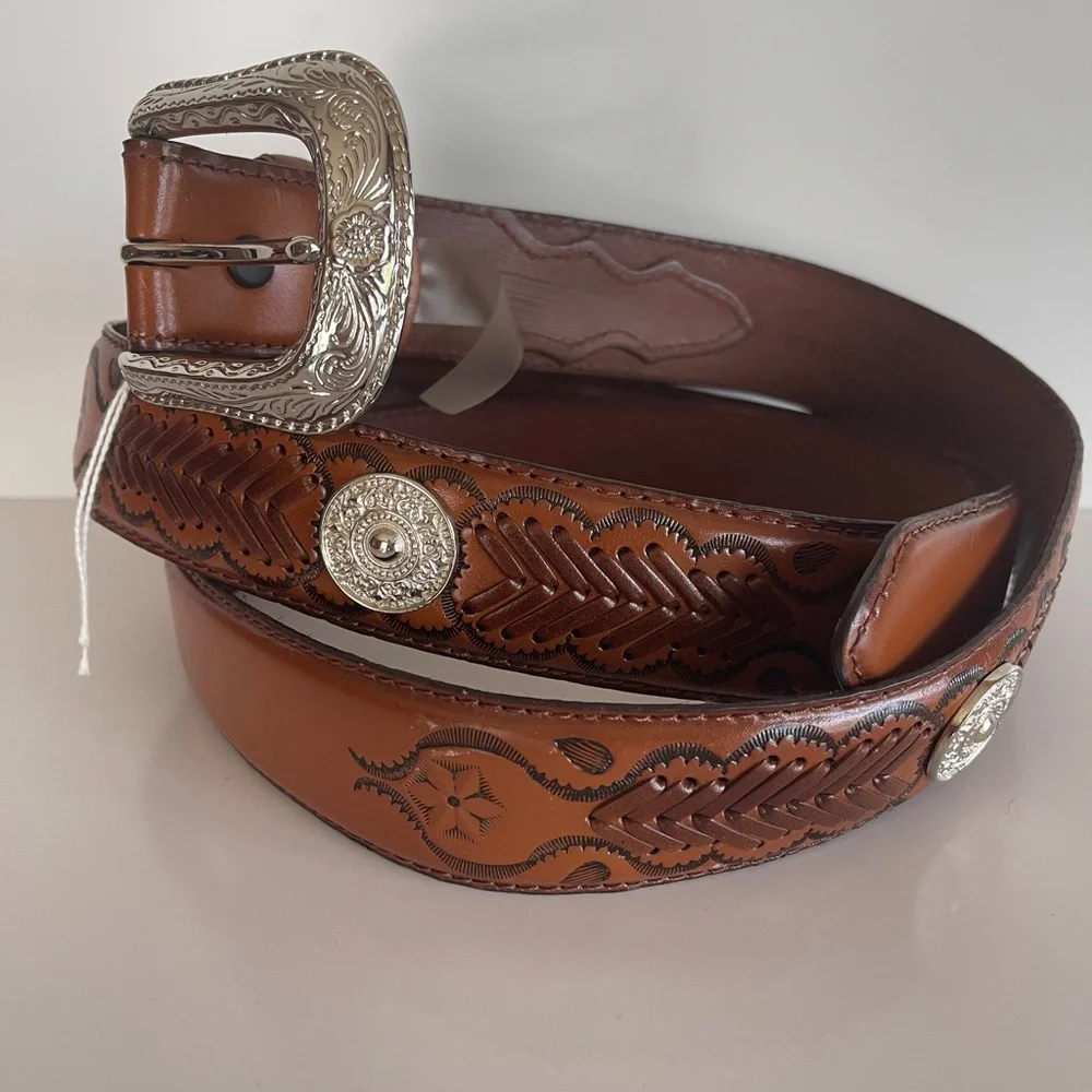Leather Western Belt Size 3XL